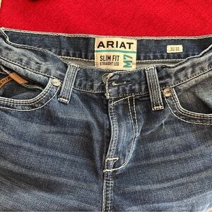 Ariat Men's Slim Straight Jeans - Dark Blue